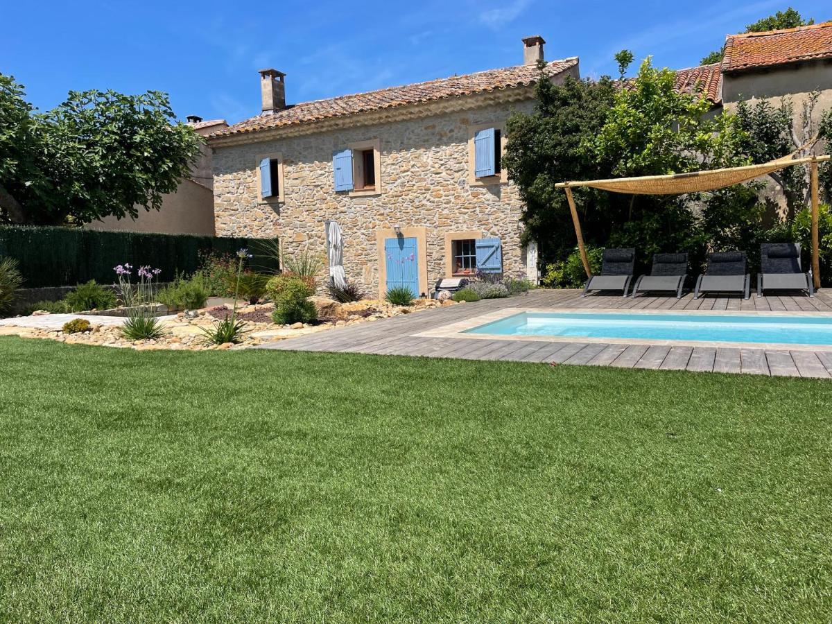 Villa Mas Provencale Jardin Piscine à Saint-Cyr-sur-Mer Extérieur photo