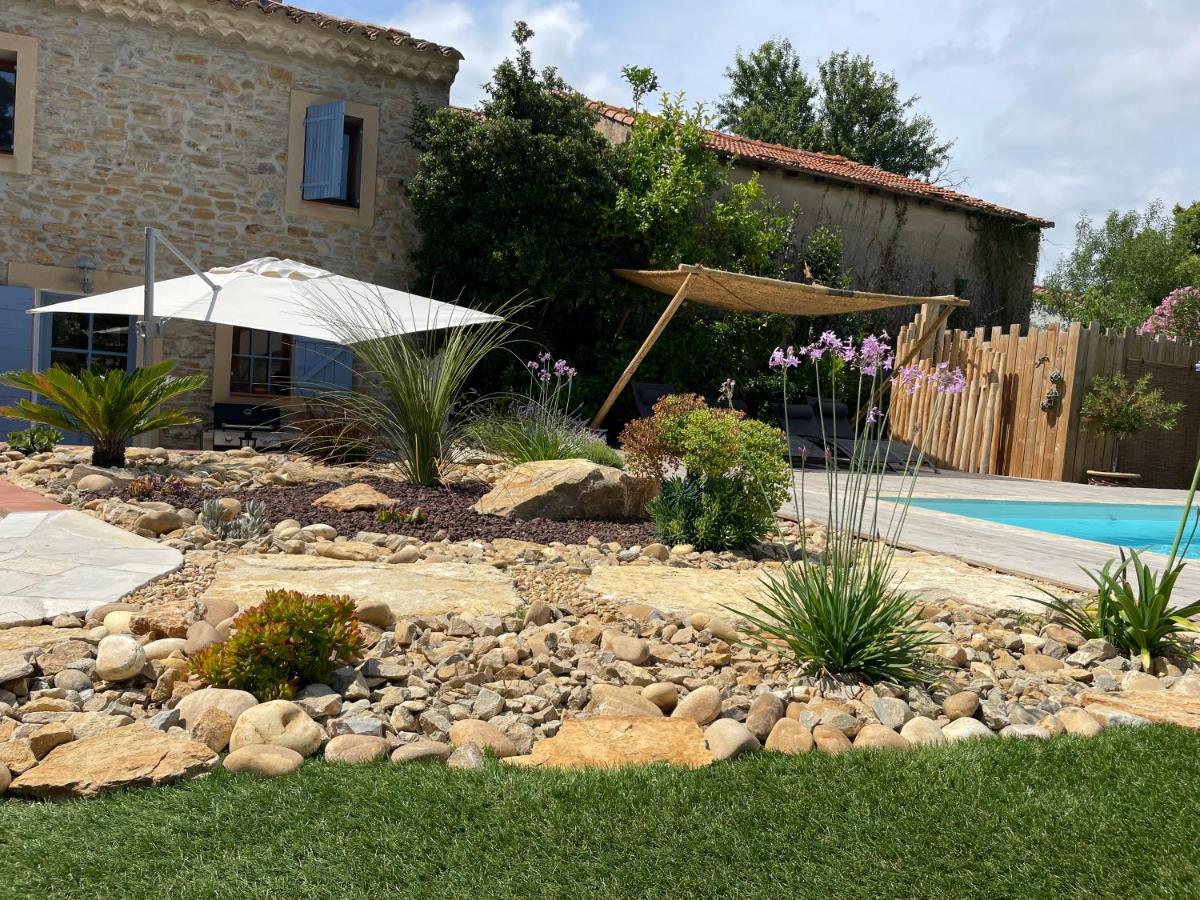 Villa Mas Provencale Jardin Piscine à Saint-Cyr-sur-Mer Extérieur photo