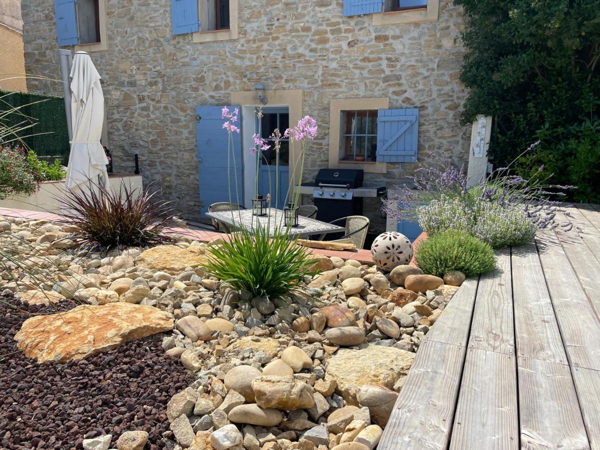 Villa Mas Provencale Jardin Piscine à Saint-Cyr-sur-Mer Extérieur photo