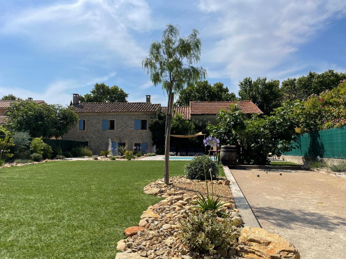 Villa Mas Provencale Jardin Piscine à Saint-Cyr-sur-Mer Extérieur photo